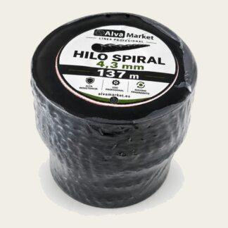 Hilo desbrozadora trenzado 4,3 mm bobina 137 m TRENZOR